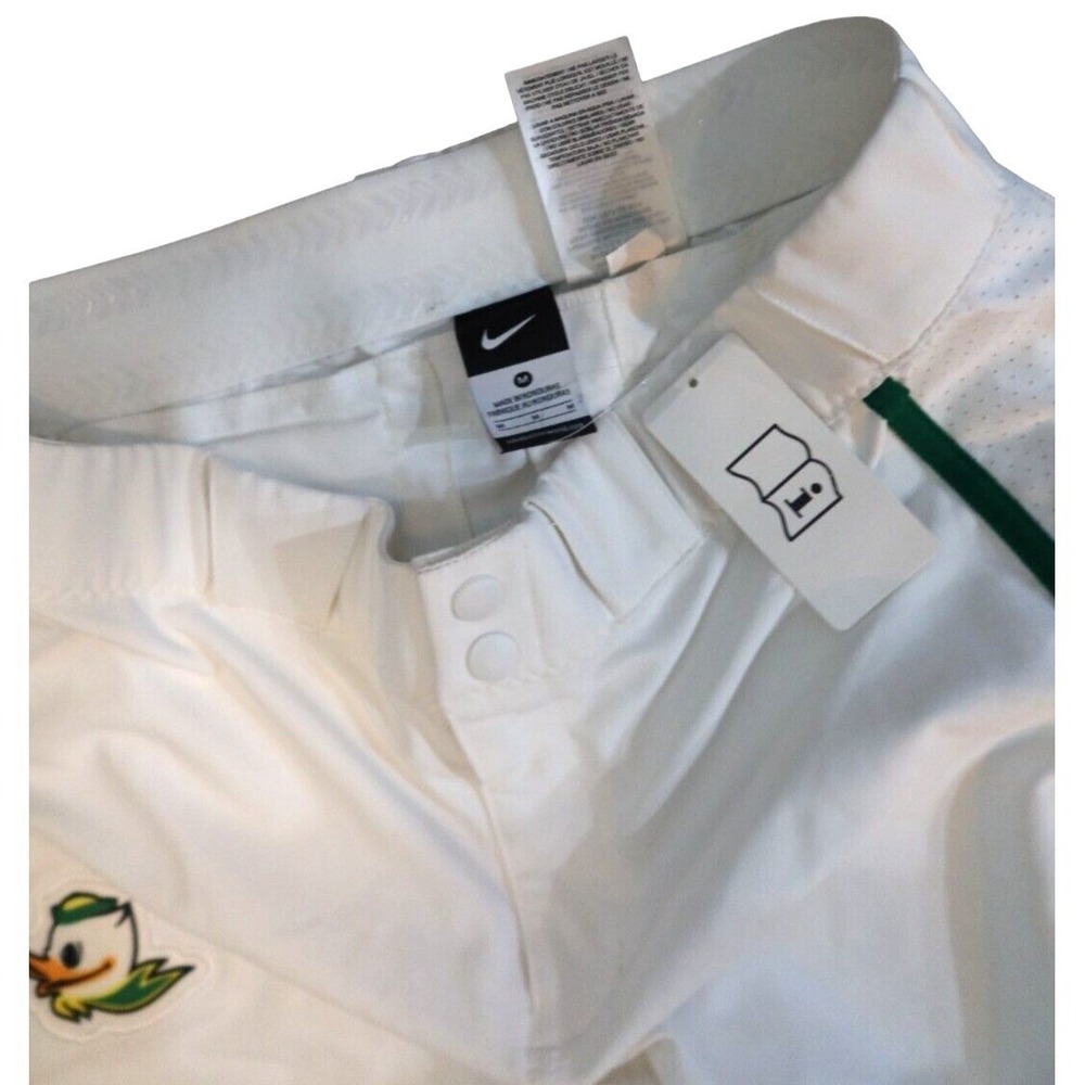 Women's Nike University of Oregon Ducks White Softball Pants‎ M New NWT